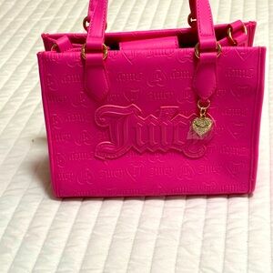 Pink Juice couture tote